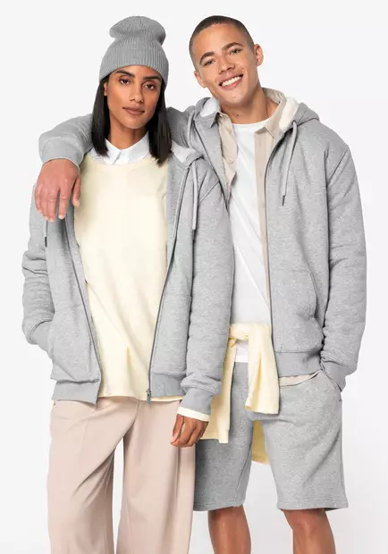 Vetoketjuhuppari Sherpavuorella NS460 Native Spirit Medium Fit 580g/m² - Vetoketjulliset miesten hupparit - NS460 - 1