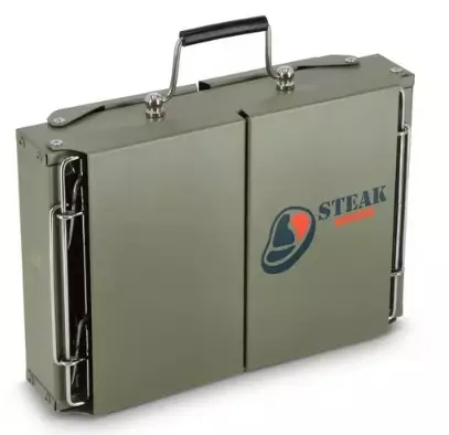 InSideOut kannettava BBQ-Grilli Grilli on kompactin kokoinen 29x21,5x8cm - Grillaus - LT57500 - 1