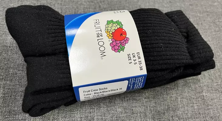 Tennissukka / urheilusukka (3-paria) - Urheilusukat - 7600 - 1