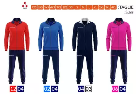 GIVOVA TORINO verryttelyasu - GIVOVA Torino verryttelyasu - TR031 - 1