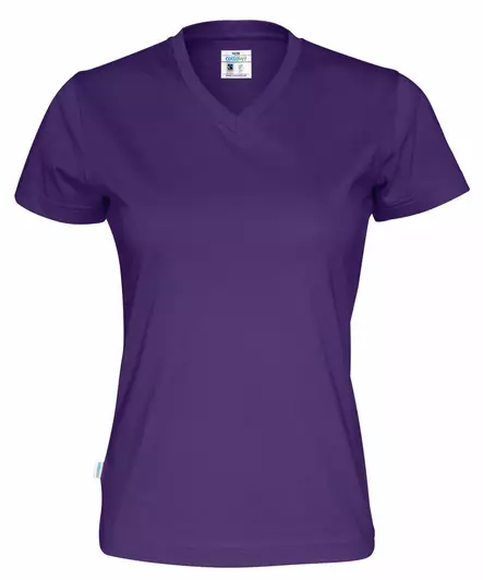 T-Shirt V-Neck Lady (GOTS) - V-aukolliset T-paidat - 141021 - 2