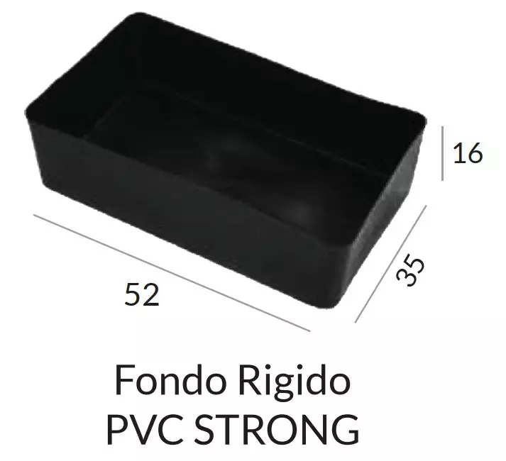 GIVOVA Revolution ISO:n varustekassin pohjalaatikko Laatikon mitat 52x35x16cm - Iso varusteleukku - FBR01 - 1