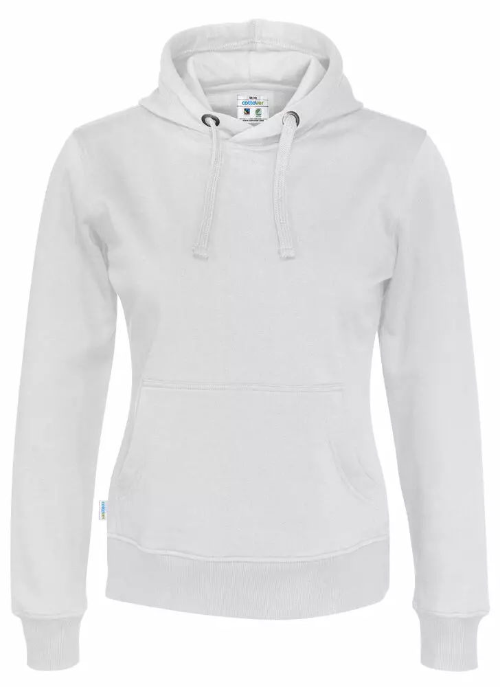 Huppari Lady (GOTS) - Vetoketjuttomat naisten hupparit - 141001 - 1