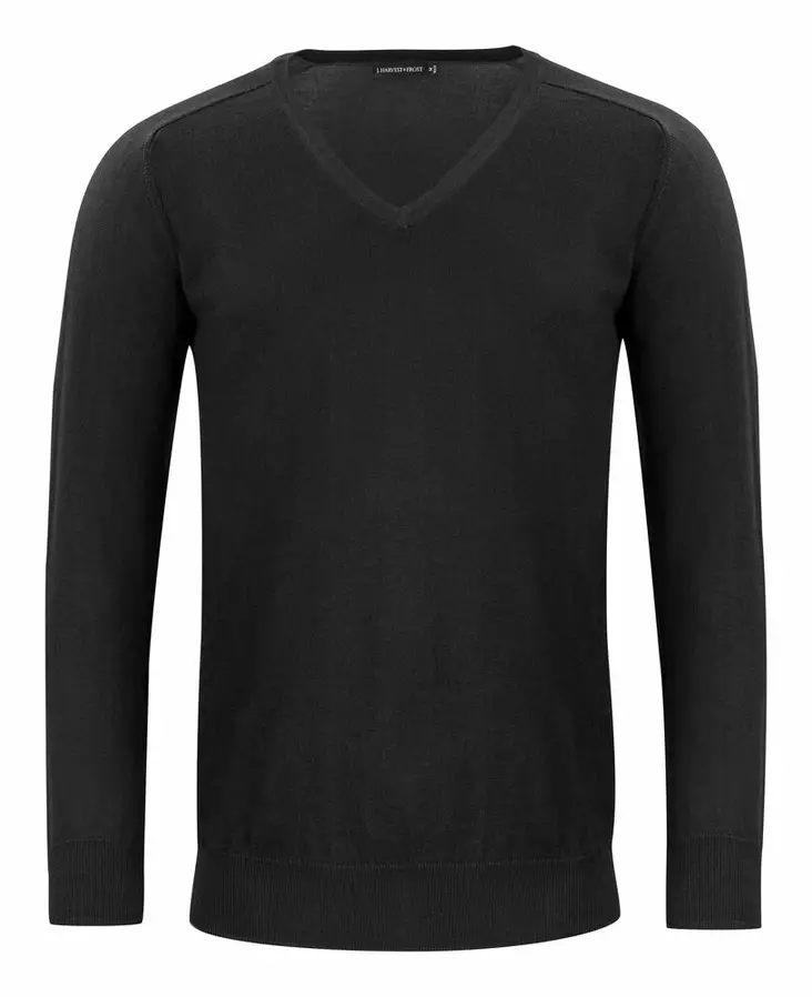 Merino neule V-neck - Miesten neuleet - 2930101 - 1