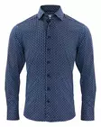 Indigo Bow 131 Slimfit Men Blue print - Miesten pitkähaiset kauluspaidat - 2913102 - 4
