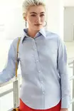 Naisten pitkähihainen Oxford kauluspaita - Naisten pitkähaiset kauluspaidat - 5002 - 1
