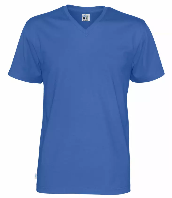 T-Shirt V-Neck Man (GOTS) Royal - V-aukolliset T-paidat - 141022 - 1