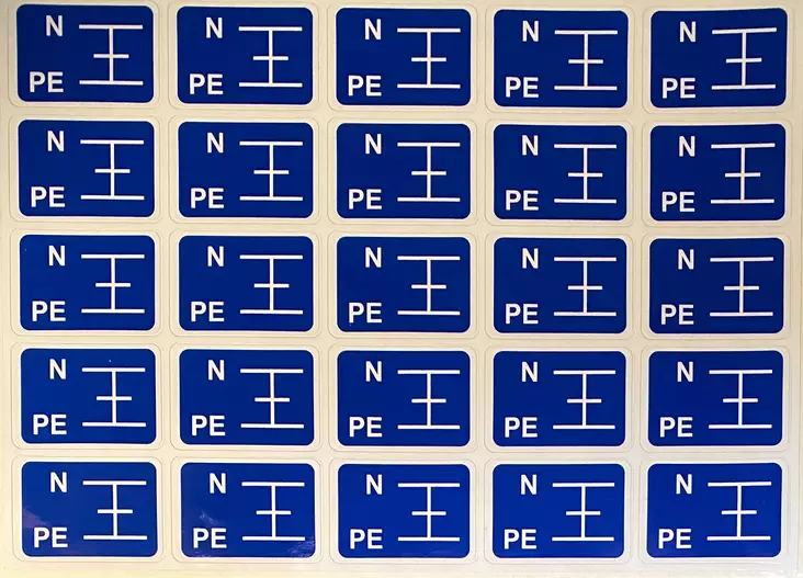 Tarra PEN iso 25kpl/ arkki - A4 4-väri Muotoonleikatut tarrat - TARPEN2 - 1