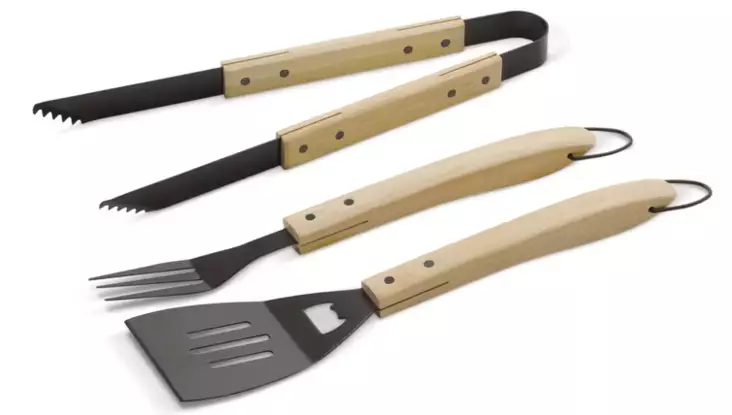 Grillausvälineet (pihdit/haarukka/lasta) - Grillaus - LT94523 - 1