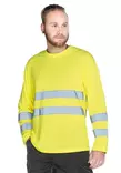 GobaltGear Hi-vis pitkähihainen t-paita - Miesten huomioväriset T-paidat - C184 - 1