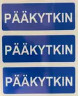 Tarra Pääkytkin Maxi 80*200mm 3kpl/arkki - A4 4-väri Muotoonleikatut tarrat - TARPAAkytkin4 - 1