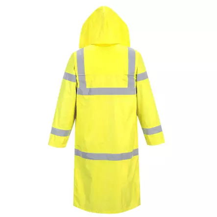 Pitkä sadetakki 122cm huomiokeltainen EN ISO 20471 Luokka 3 - HI-Vis Sadeasut - H445 - 2