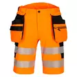 DX4 Stretch Hi-Vis riipputaskushortsit - Miesten huomiotyöshortsit - DX446 - 3