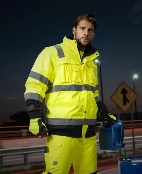ARDON HOWARD 3 in 1 Talvityötakki Hi-Vis - Miesten talvityöhousut - ARDON-H8227 - 1