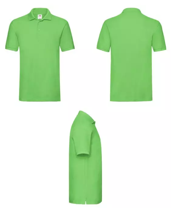 Premium Piké-paita - Miesten puuvilla Pikee paidat - 3218 - 3