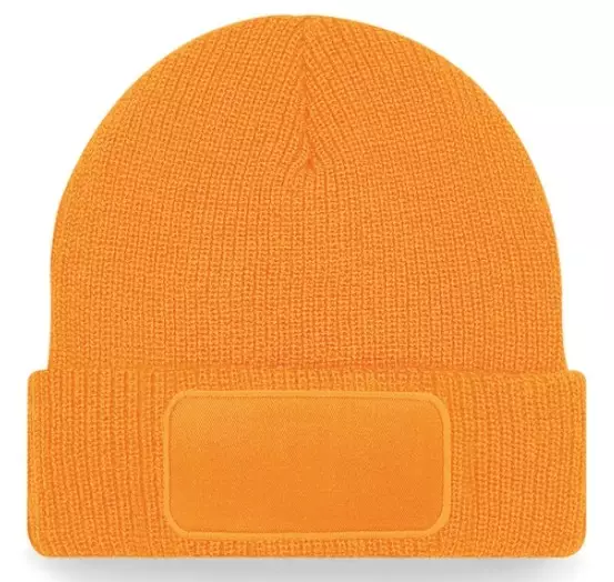 Thinsulate 3M painettava pipo Fluorsecent Orange HiVis Oranssi Suorakaiteen muotoinen painopaikka - Pipot - B440FORA - 1