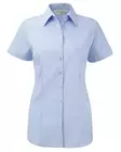 Russell Europen naisten lyhythihainen Non Iron herringbone kauluspaita - Naisten lyhythihaiset kauluspaidat - 963F - 2
