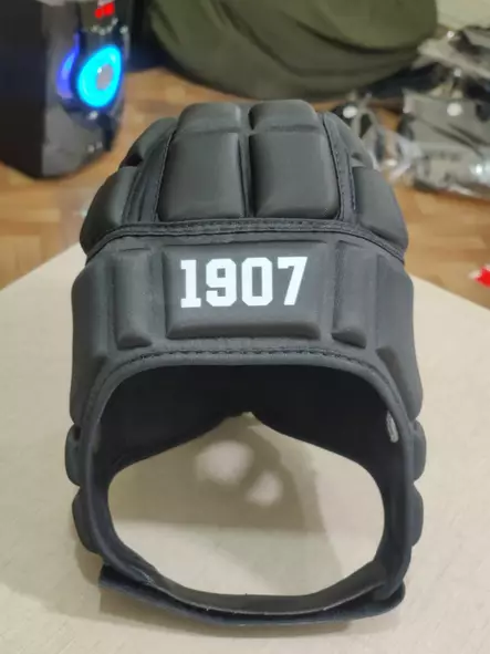 TWP Rugby kypärä musta 1907 koko XXL 60cm - Urheilukypärät - GS-201907-XXL - 2