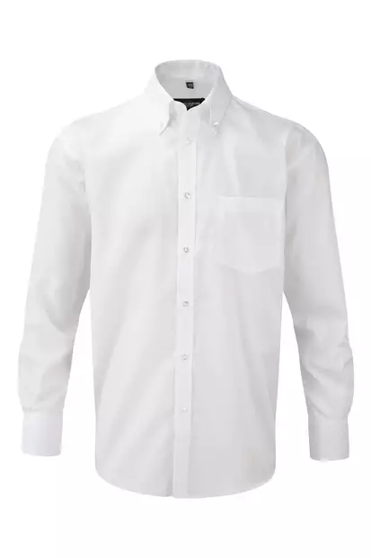 Russell MicroTwill Non Iron-kauluspaita - Miesten pitkähaiset kauluspaidat - 956M - 1