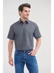 Miesten lyhythihainen EasyCare Polycotton popliini kauluspaita Russell 935M - Miesten lyhythihaiset kauluspaidat - 935M - 1