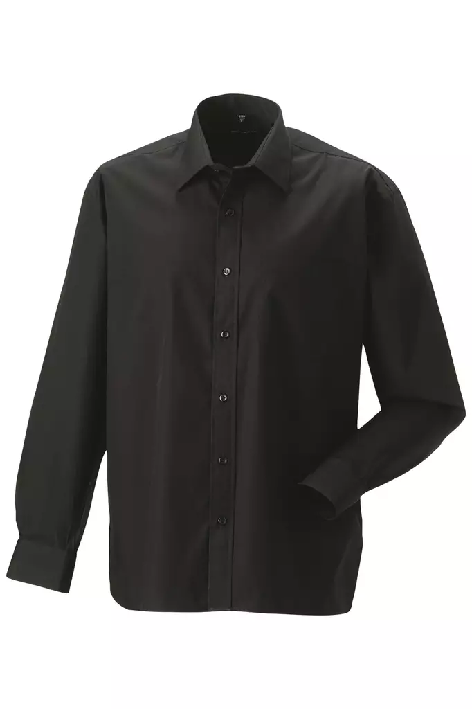 Miesten EasyCare Popliini-paita - Miesten pitkähaiset kauluspaidat - 936M - 1