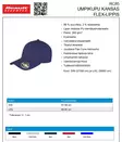 Kansas Flex lippis Navy S/M (57/58 cm) - Lippikset - RC85NVY1-S - 2