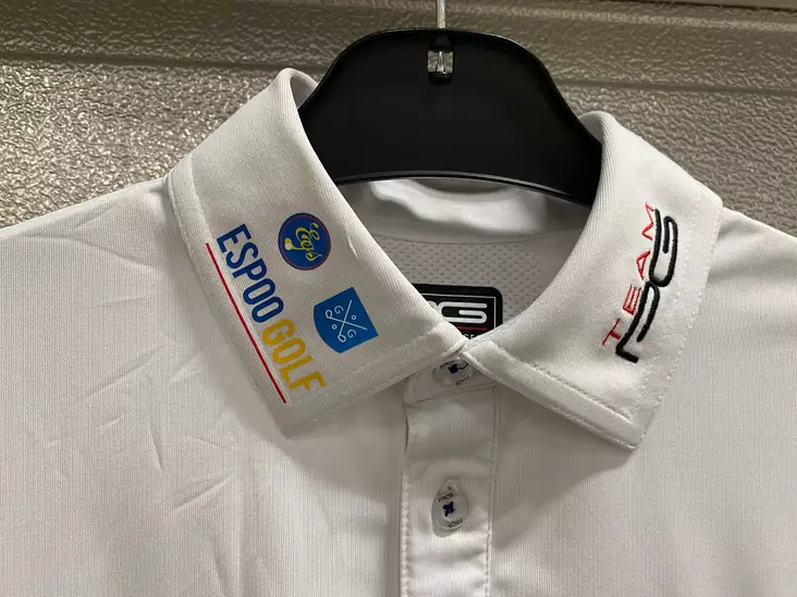 Lämpöprässi pieni logo paidan kaulukseen Lämpösiirtokuva joka voi olla monivärinen - Seuran tai yrityksen logo lämpösiirtokuv - 2077pienikaulus - 1